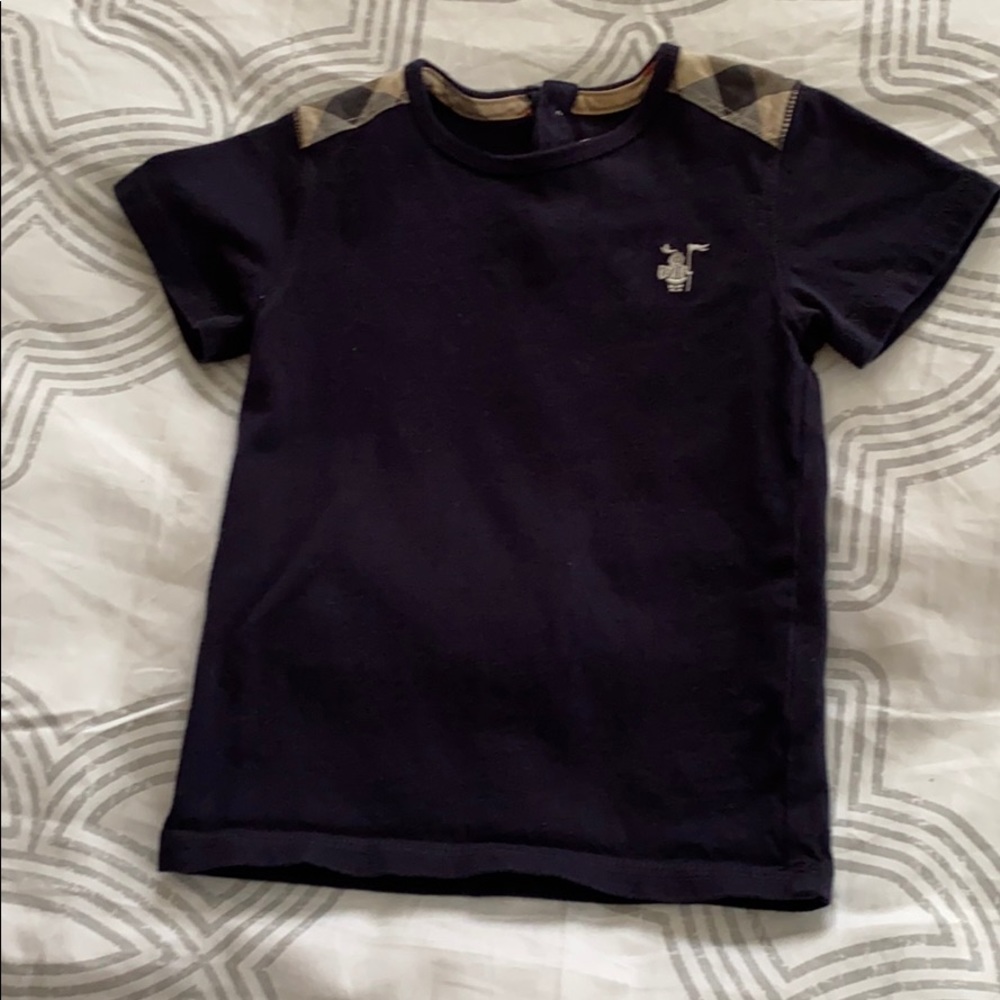 Burberry 2t cap sleeve toddler tee